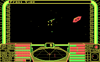 Elite (DOS скриншот)