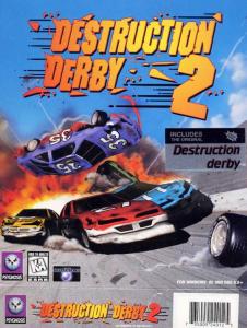 Постер Destruction Derby 2 для DOS
