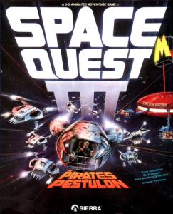 Постер Space Quest 3: The Pirates of Pestulon - русская версия для DOS