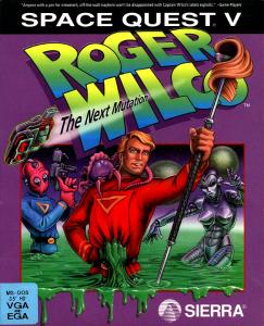 Постер Space Quest 5: The Next Mutation - русская версия для DOS