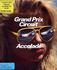 Постер Grand Prix Circuit для DOS