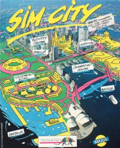 Постер SimCity для DOS
