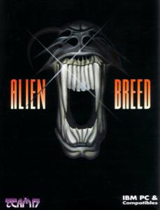 Постер Alien Breed для DOS