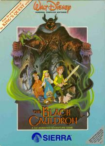 Постер The Black Cauldron для DOS