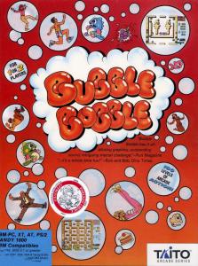 Постер Bubble Bobble для DOS