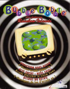Постер Bubble Bobble also featuring Rainbow Islands для DOS