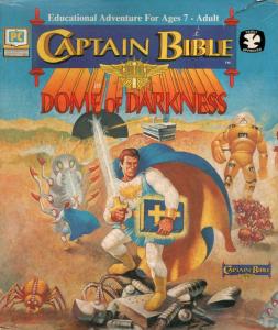Постер Captain Bible in the Dome of Darkness для DOS