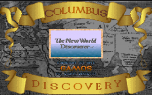 Постер Columbus Discovery для DOS