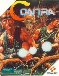 Постер Contra для DOS