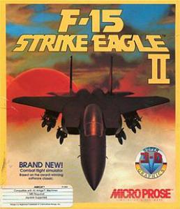 Постер F-15 Strike Eagle II для DOS