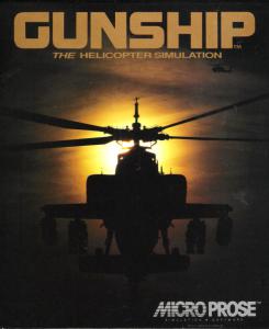 Постер Gunship для DOS