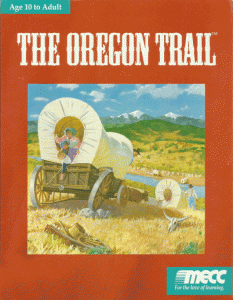 Постер The Oregon Trail для DOS