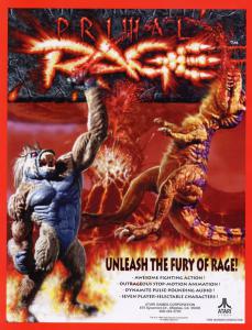 Постер Primal Rage для DOS