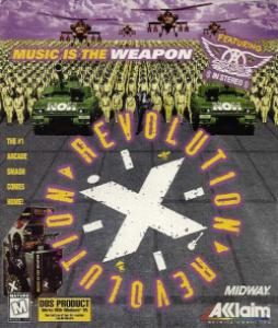 Постер Revolution X для DOS