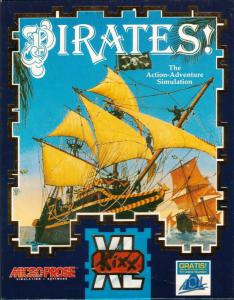 Постер Sid Meier's Pirates! для DOS