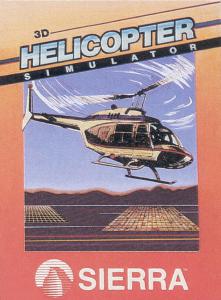Постер Sierra's 3-D Helicopter Simulator для DOS