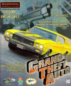 Постер Grand Theft Auto для DOS