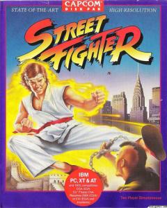 Постер Street Fighter для DOS