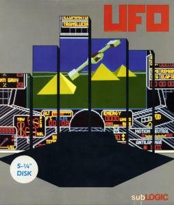 Постер UFO для DOS