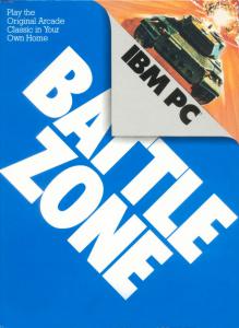 Постер Battlezone для DOS