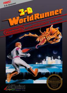 Постер 3-D WorldRunner для NES