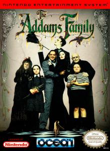 Постер The Addams Family для NES
