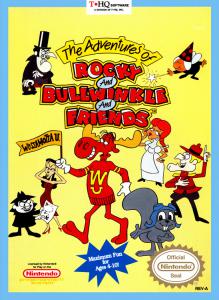 Постер The Adventures of Rocky and Bullwinkle and Friends для NES