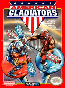 Постер American Gladiators для NES