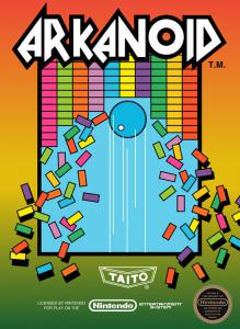 Постер Arkanoid для NES