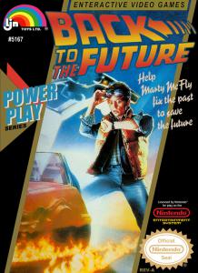 Постер Back to the Future для NES