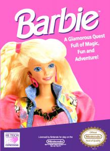 Постер Barbie для NES