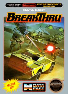 Постер BreakThru для NES