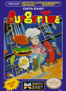 Постер BurgerTime для NES