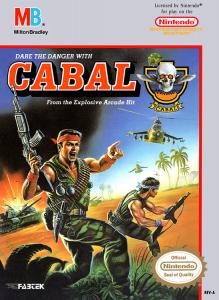 Постер Cabal для NES