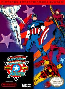 Постер Captain America and the Avengers для NES
