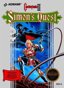Постер Castlevania II: Simon's Quest для NES