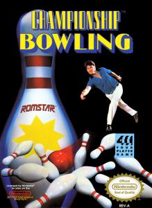 Постер Championship Bowling для NES