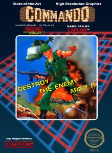 Постер Commando для NES