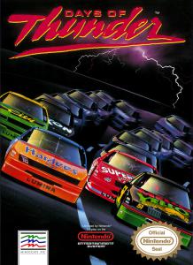 Постер Days of Thunder для NES