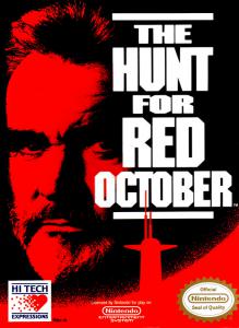 Постер The Hunt for Red October для NES