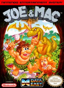 Постер Joe & Mac: Caveman Ninja для NES