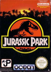 Постер Jurassic Park для NES