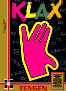 Постер Klax для NES