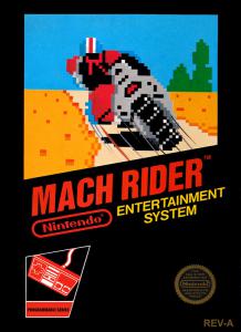Постер Mach Rider для DOS