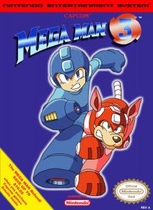 Постер Mega Man 3 для NES