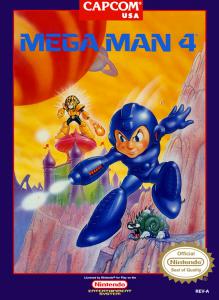 Постер Mega Man 4 для NES
