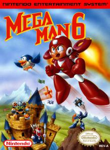 Постер Mega Man 6 для NES