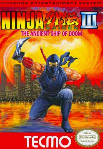Постер Ninja Gaiden III: The Ancient Ship of Doom для NES