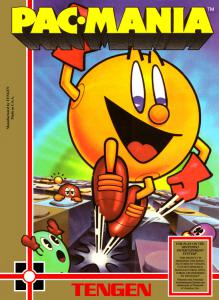 Постер Pac-Mania для NES