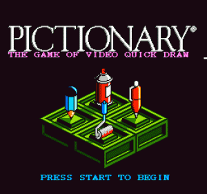 Pictionary: The Game of Video Quick Draw